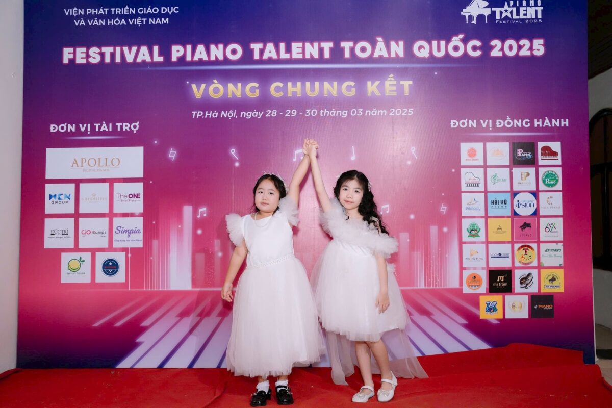 Hai học sinh lớp 3 Tp. Phan Thiết đạt giải bạc Piano toàn quốc 2025